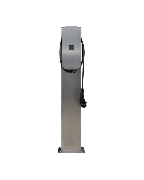 Edelstahl Säule für COMEXIO WallBox